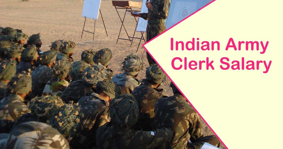 Indian Army Clerk Salary