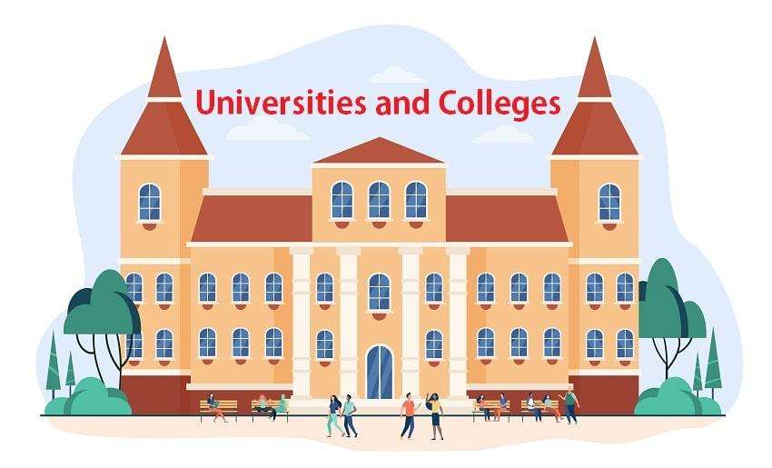 Universities and Colleges